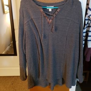 Knitted blouse